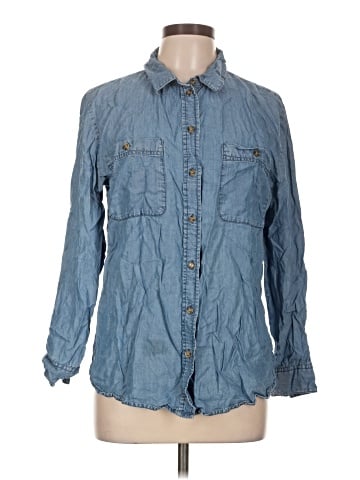 Sanctuary Long Sleeve Button-Down Shirt (view 1)