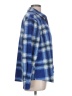 Riders by Lee 100% Polyester Plaid Blue Long Sleeve Blouse Size L - photo 4