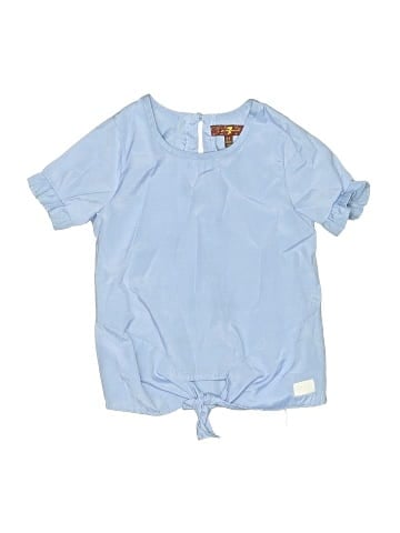 7 For All Mankind Short Sleeve Blouse (view 1)