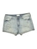 STUDIO BLUE Blue Denim Shorts Size 30 waist - photo 1