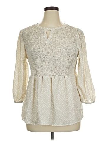 Cure 3/4 Sleeve Blouse (view 1)