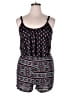 rue21 100% Rayon Paisley Black Romper Size XL - photo 1