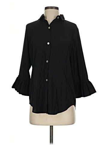 Gretchen Scott Designs 3/4 Sleeve Blouse (view 1)