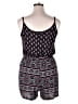 rue21 100% Rayon Paisley Black Romper Size XL - photo 2