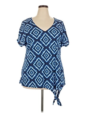 Avenue Short Sleeve Blouse (view 1)