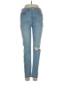 Ann Taylor LOFT Hearts Blue Jeans Size 27 waist - photo 1