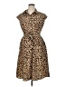 Apt. 9 100% Polyester Animal Print Brown Casual Dress Size XL - photo 1
