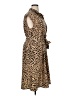 Apt. 9 100% Polyester Animal Print Brown Casual Dress Size XL - photo 4