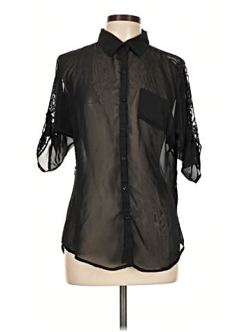 Wet Seal Short Sleeve Blouse (view 1)