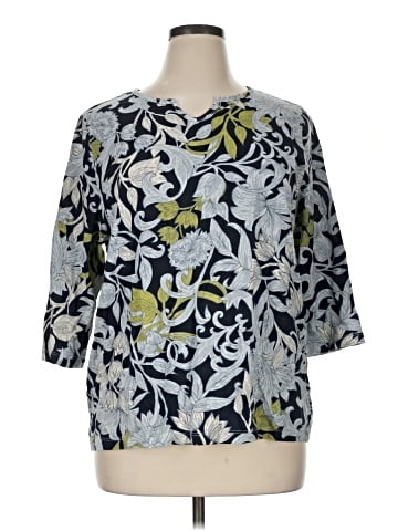 Cj Banks 3/4 Sleeve Blouse (view 1)