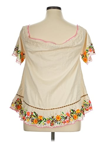 Boston Proper Short Sleeve Blouse (view 2)