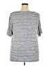 Westport Gray Short Sleeve Top Size 2X - photo 2
