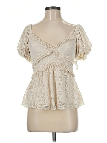 Altar'd State Short Sleeve Blouse (view 1)