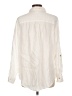 Sigrid Olsen Ivory Long Sleeve Button-Down Shirt Size L - photo 2