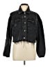 Forever 21 Black Denim Jacket Size L - photo 1