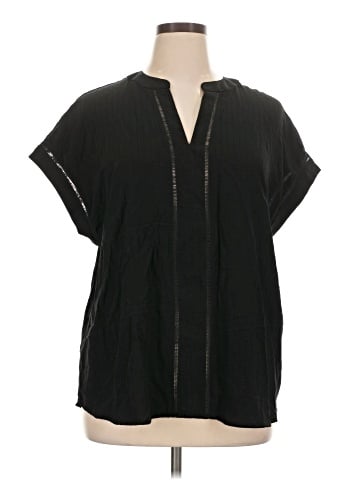 Perch by Blu Pepper Short Sleeve Blouse (view 1)