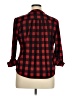 New Directions Plaid Red 3/4 Sleeve Blouse Size XL - photo 2