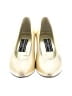 Stuart Weitzman Metallic Ivory Heels Size 7 1/2 (narrow) - photo 2