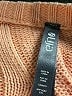 Lija 100% Cotton Orange Pullover Sweater Size S - photo 7