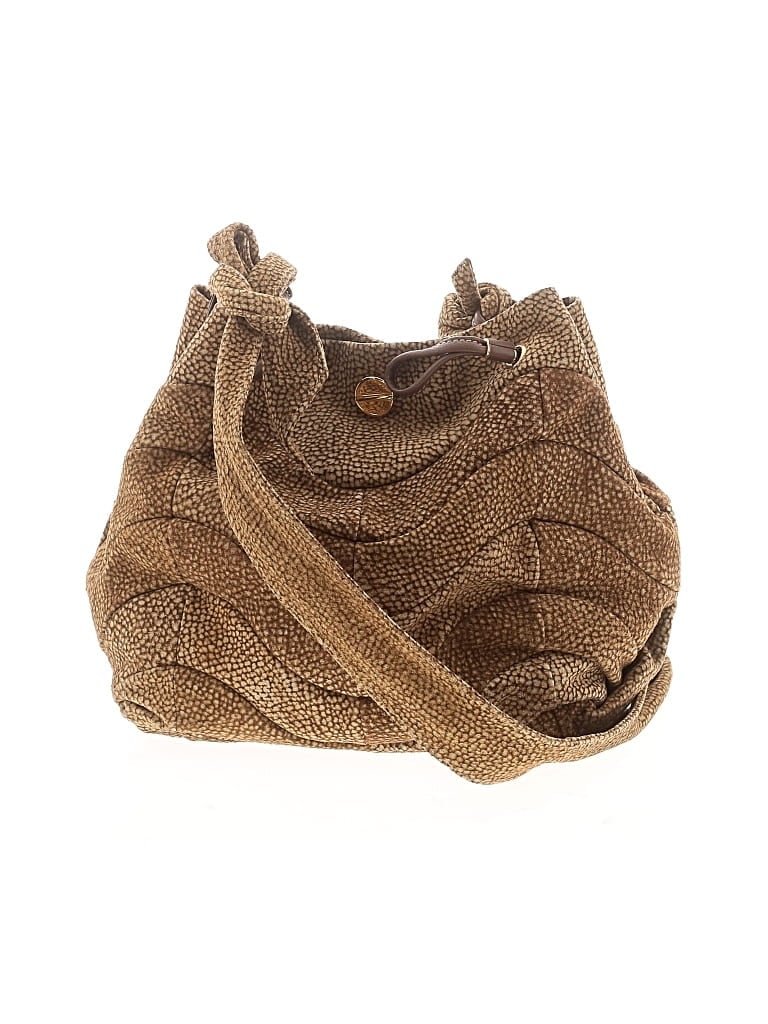 Pre-owned Borbonese Hobo Bag In Gold
