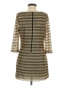Papillon Chevron-herringbone Gold Casual Dress Size M (estimated) - photo 2