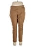 Anne Klein Solid Tan Khakis Size XL - photo 1