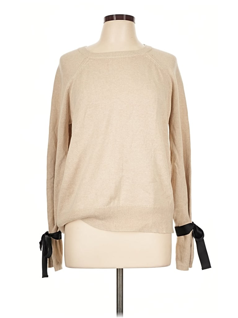 Pre-owned J.crew Mercantile Pullover Sweater In Tan