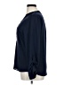 The Limited 100% Polyester Blue Long Sleeve Blouse Size XL - photo 5