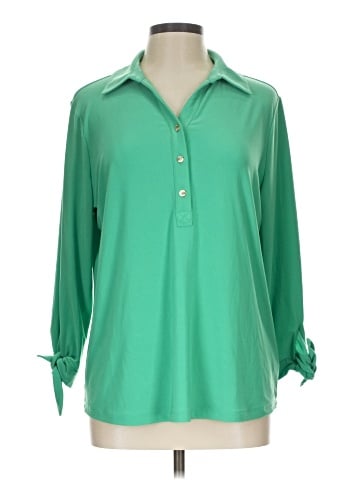 Anne Klein 3/4 Sleeve Blouse (view 1)
