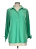 Anne Klein Green 3/4 Sleeve Blouse Size L - photo 1
