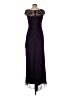Xscape Purple Cocktail Dress Size 6 - photo 2
