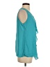 Sami & JO 100% Polyester Teal Sleeveless Blouse Size S - photo 4
