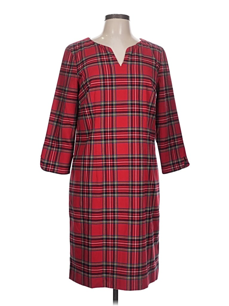 Pre-owned Talbots Casual Dress In Red
