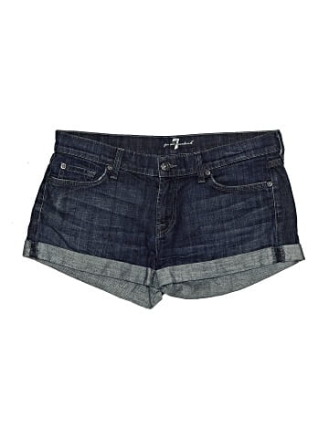 7 For All Mankind Denim Shorts (view 1)