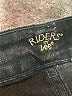 Riders by Lee Chevron-herringbone Black Jeans Size 12 (petite) - photo 9