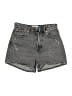 Zara Gray Denim Shorts Size 4 - photo 1