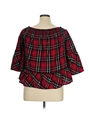 Charming Charlie 3/4 Sleeve Blouse (view 2)