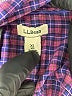 L.L.Bean Checkered-gingham Purple Long Sleeve Button-Down Shirt Size XL - photo 7
