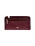 Fossil 100% Leather Burgundy Leather Wallet One size - photo 1