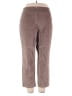 Alfred Dunner Brown Casual Pants Size 20 - photo 1