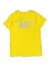 Nike 100% Cotton Yellow Active T-Shirt Size XS (kids) - photo 1