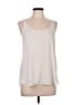 Ann Taylor LOFT 100% Polyester Ivory Tank Top Size M - photo 1