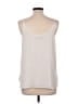 Ann Taylor LOFT 100% Polyester Ivory Tank Top Size M - photo 2