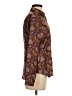 J.Crew Collection Paisley Burgundy Long Sleeve Button-Down Shirt Size 2 - photo 4
