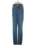 Ann Taylor Chevron-herringbone Blue Jeans Size 2 - photo 1