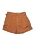 J.Crew Solid Brown Khaki Shorts Size 8 - photo 1