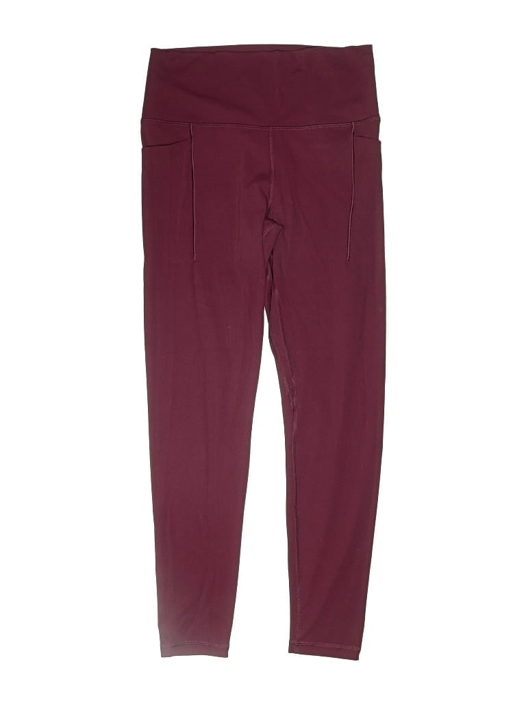 Pre-owned Avia Kids' Active Pants In Burgundy