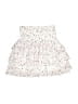 Aqua 100% Polyester Hearts White Skirt Size 10 - 12 - photo 1