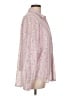 JM Collection 100% Polyester Pink Long Sleeve Blouse Size L - photo 4