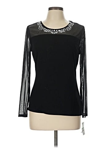 INC International Concepts Long Sleeve Top (view 1)